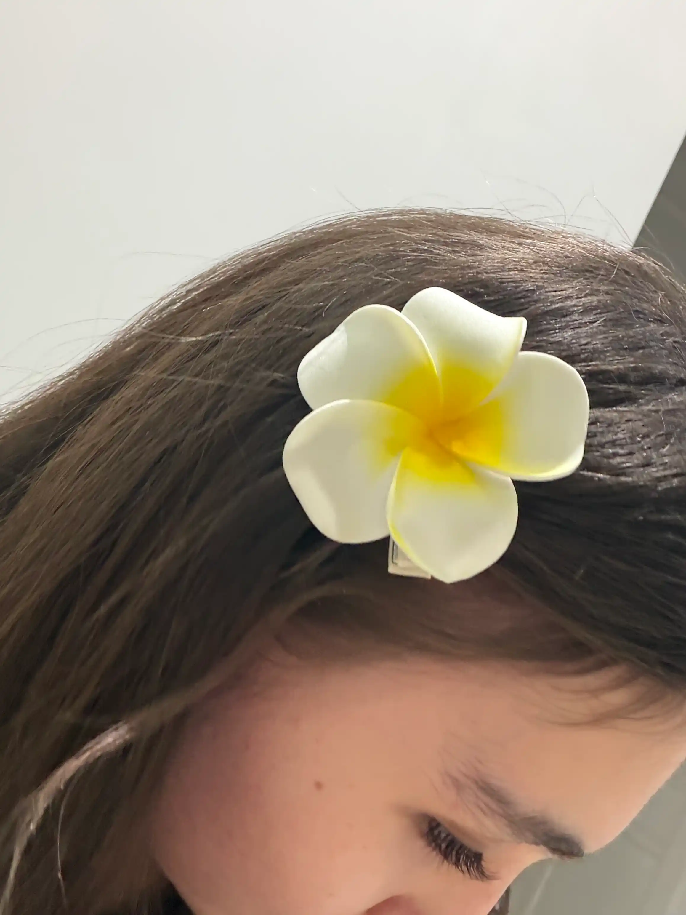 Заколка для волос в виде гавайского цветка, женская заколка цветок, Plumeria
