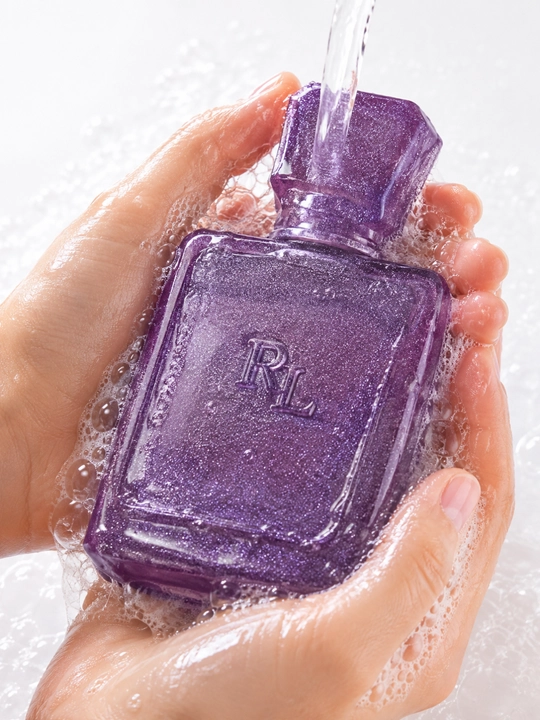 Atirli binafsha sovun RL, xushbo‘y, yumshoq ko‘pik, tana parvarishi