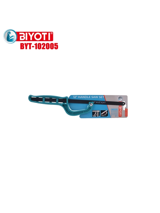 Мини-ножовка по металлу BIYOTI BYT-102005, 300 мм (12"), 24T - 