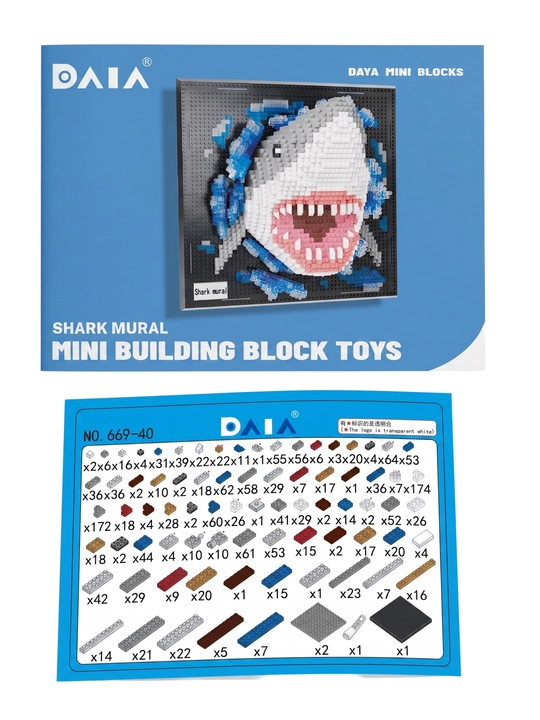 Devorga 3D rasm chizish, Lego konstruktor devor bezaklari, hayvon panno