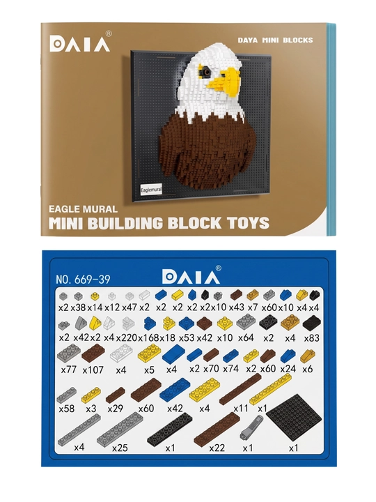 Devorga 3D rasm chizish, Lego konstruktor devor bezaklari, hayvon panno