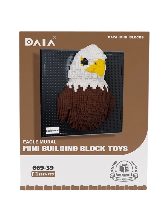 Devorga 3D rasm chizish, Lego konstruktor devor bezaklari, hayvon panno