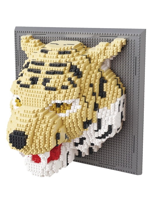 Devorga 3D rasm chizish, Lego konstruktor devor bezaklari, hayvon panno