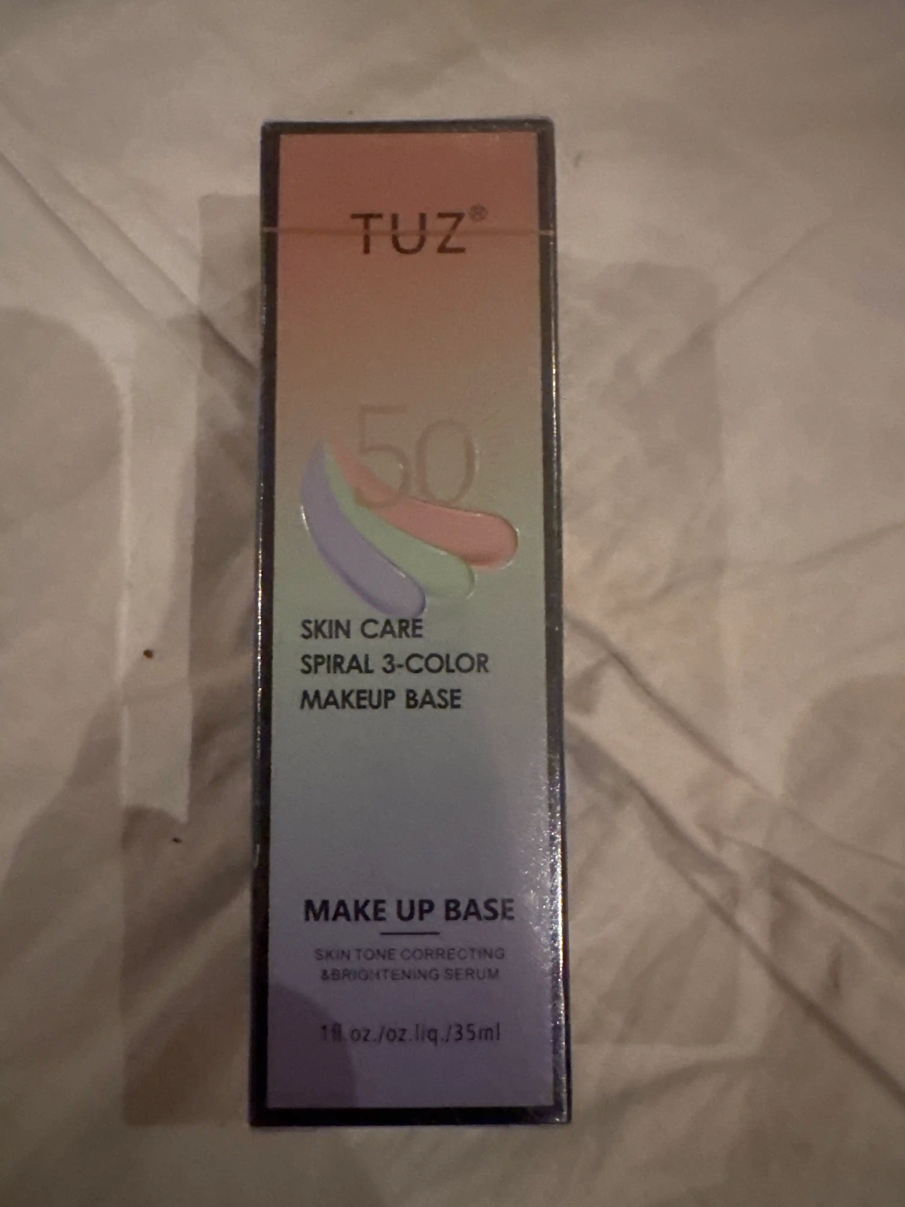 База под макияж TUZ, 5 в 1, праймер, основа для лица, 35 мл