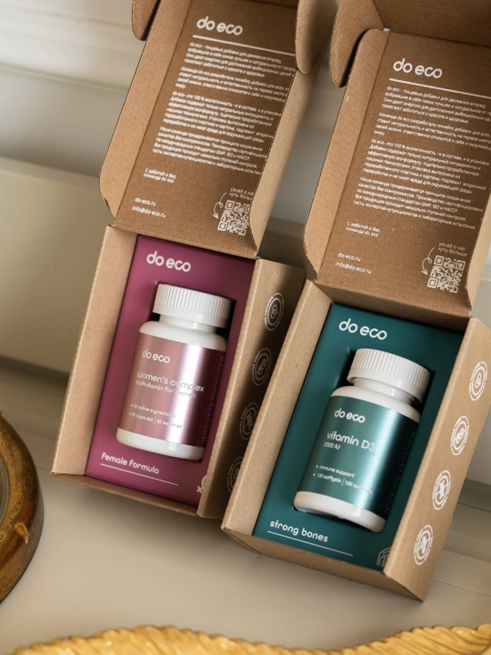 DO ECO dengiz kollageni, gialuron kislotasi va vitamin C, 60 kapsula