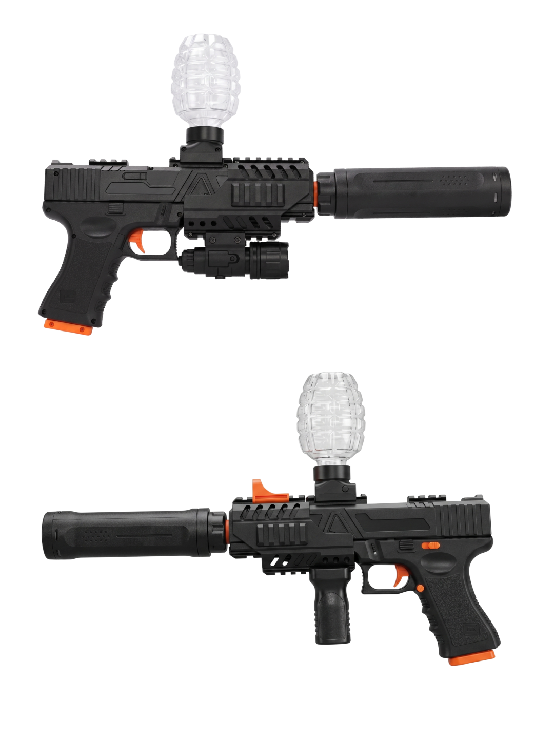 Автомат пистолет с орбизами, гелевый, бластер для детей, M416, AWM, P90, AUG