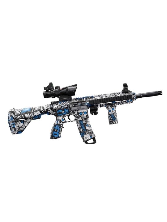 Автомат пистолет с орбизами, гелевый, бластер для детей, M416, AWM, P90, AUG