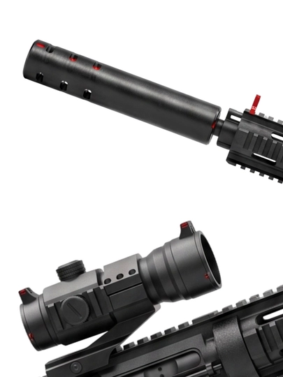 Автомат пистолет с орбизами, гелевый, бластер для детей, M416, AWM, P90, AUG