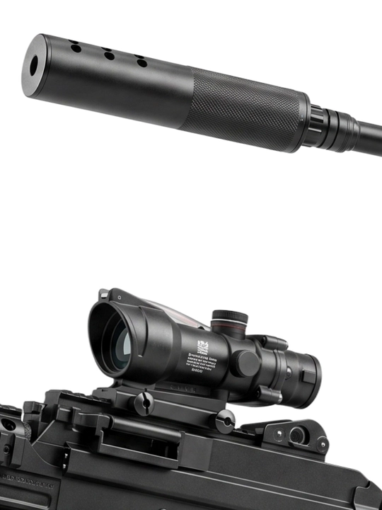 Автомат пистолет с орбизами, гелевый, бластер для детей, M416, AWM, P90, AUG