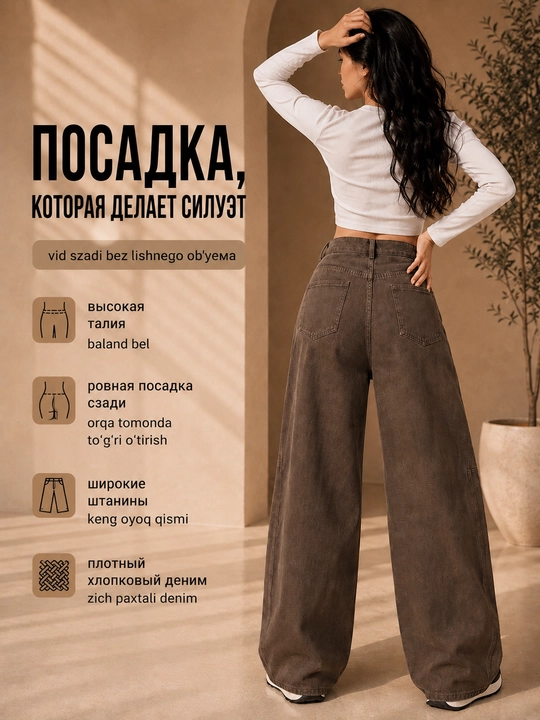 Ayollar baggy jinsi, Y2K, keng jinsi, klassik, koreys uslubi, baland bel