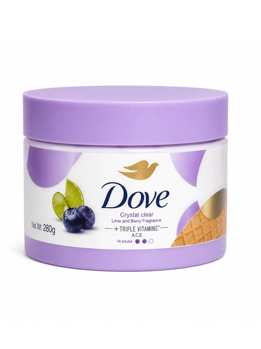 Скраб для тела Dove с мягкими отшелушивающими частицами для гладкой и ухоженной кожи - 