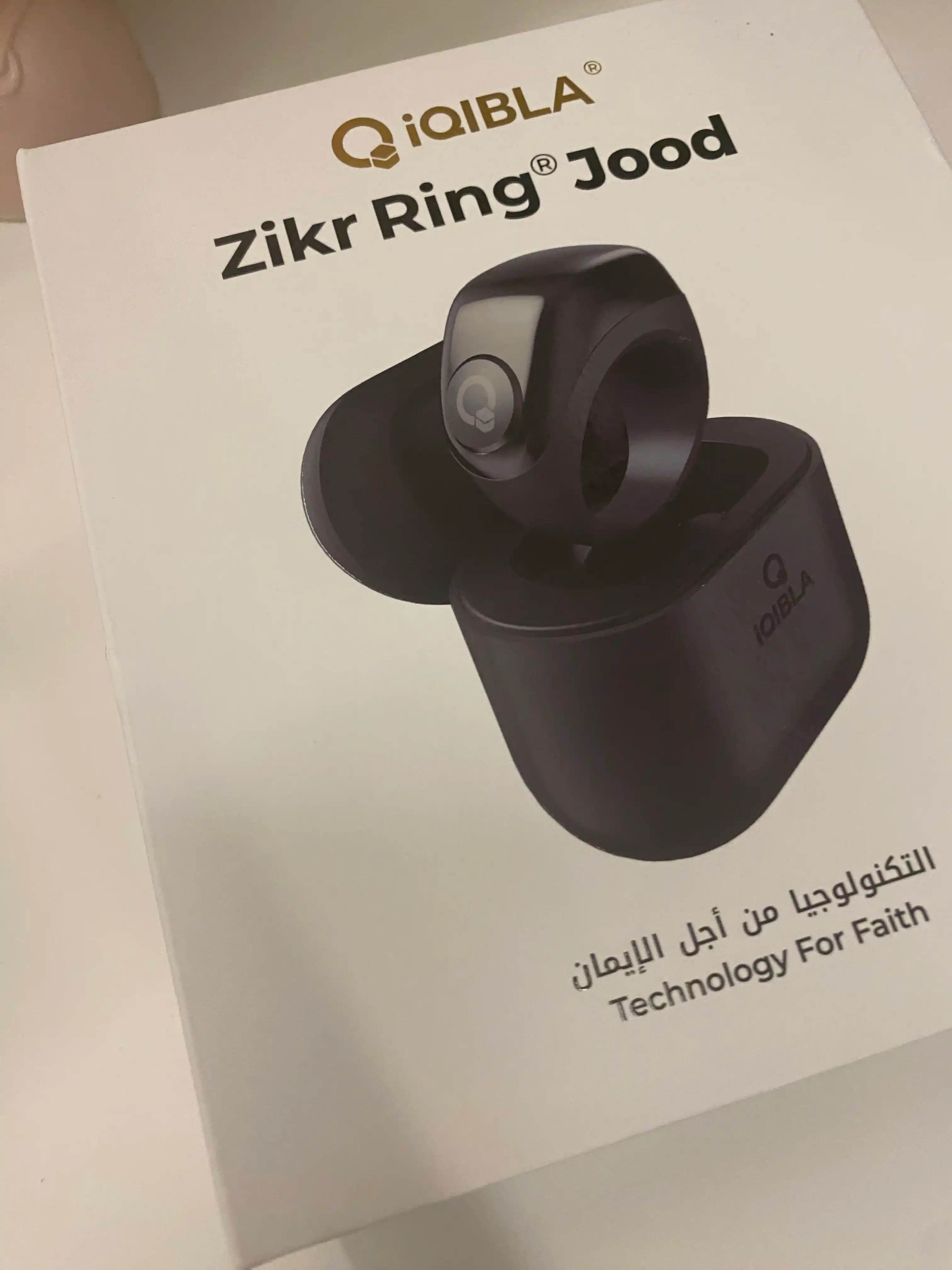 Zikr Ring Jood, смарт кольцо с зарядным кейсом, умный тасбих шагомер, универсальный размер