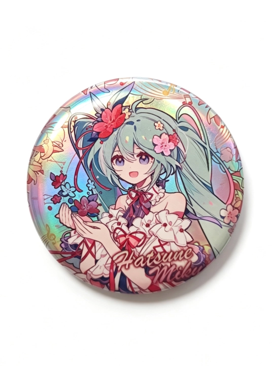 Аниме значки Hatsune Miku, 58 мм - 