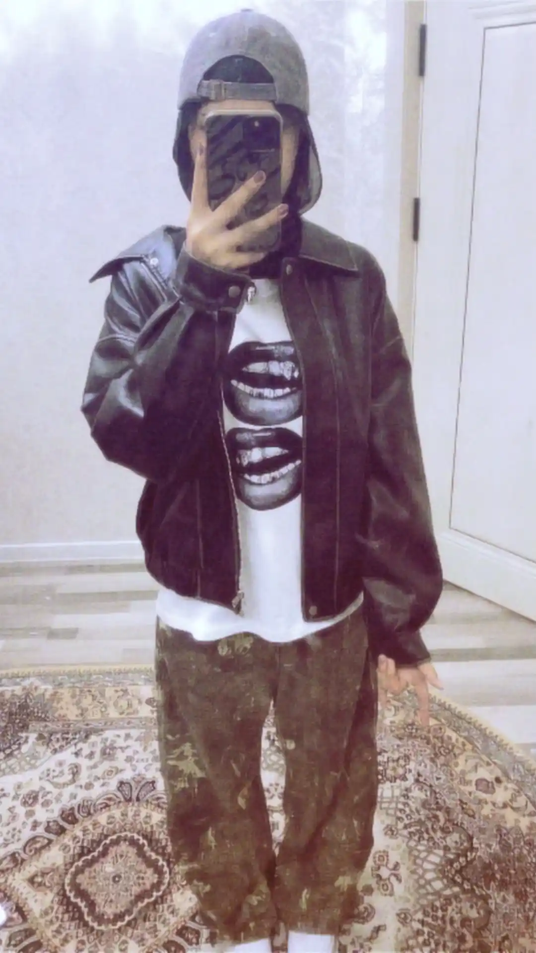 Jinsi baggy oversize Y2K