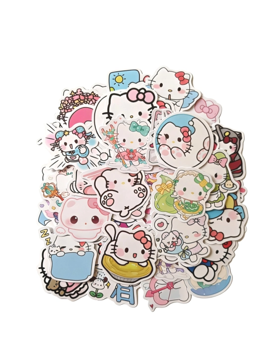 Hello Kitty наклейки и стикеры, 100