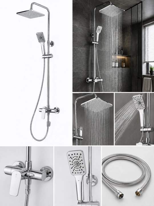 Dush tizimi McPoLoo MFA105002 Chrome