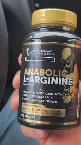 Kevin Levrone Anabolic L-аргинин 2000 мг, 120 таблеток