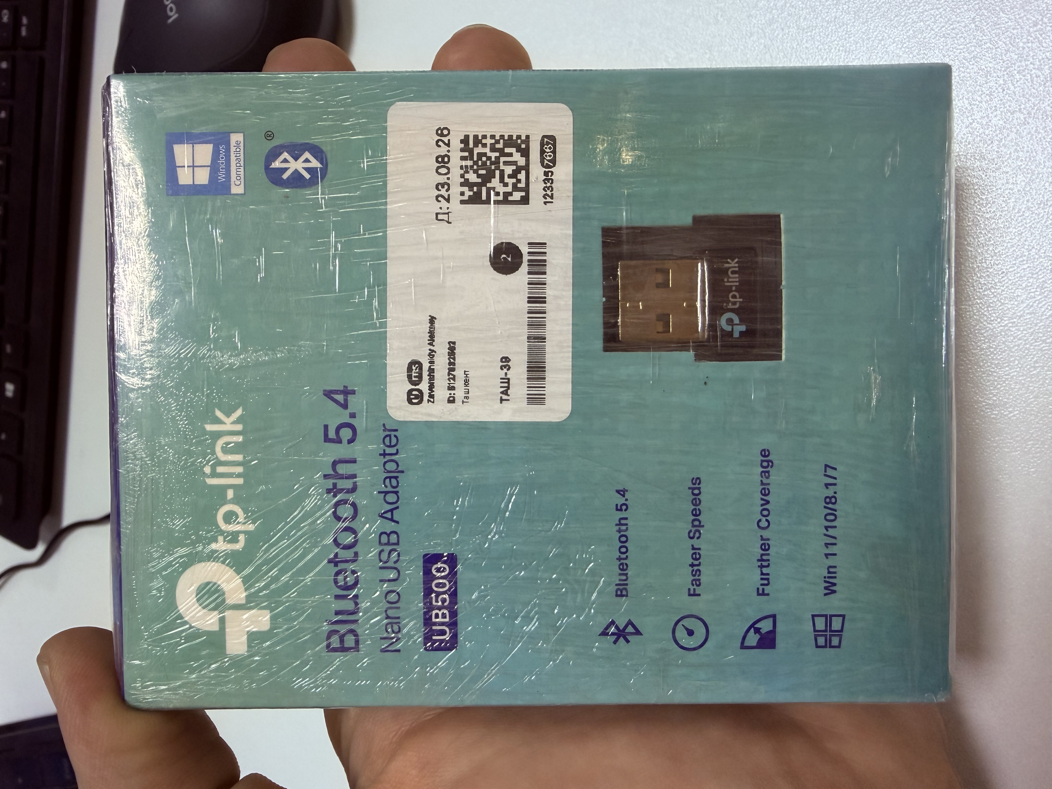 Bluetooth 5.0 blutuz qabul qilgich adapteri TP-Link UB500