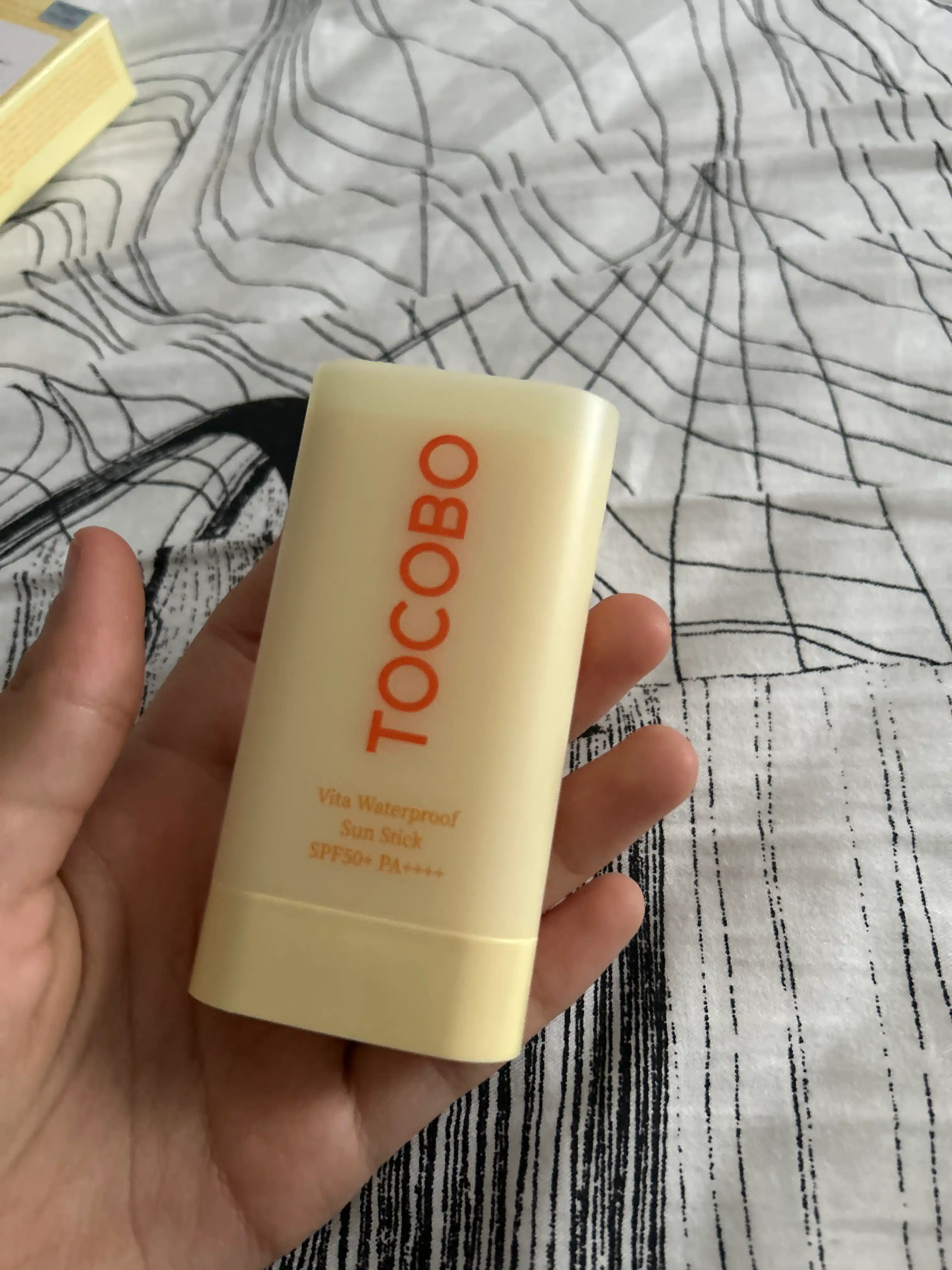 Солнцезащитный стик для лица Tocobo Cotton Soft Sun Stick SPF50 + PA++++