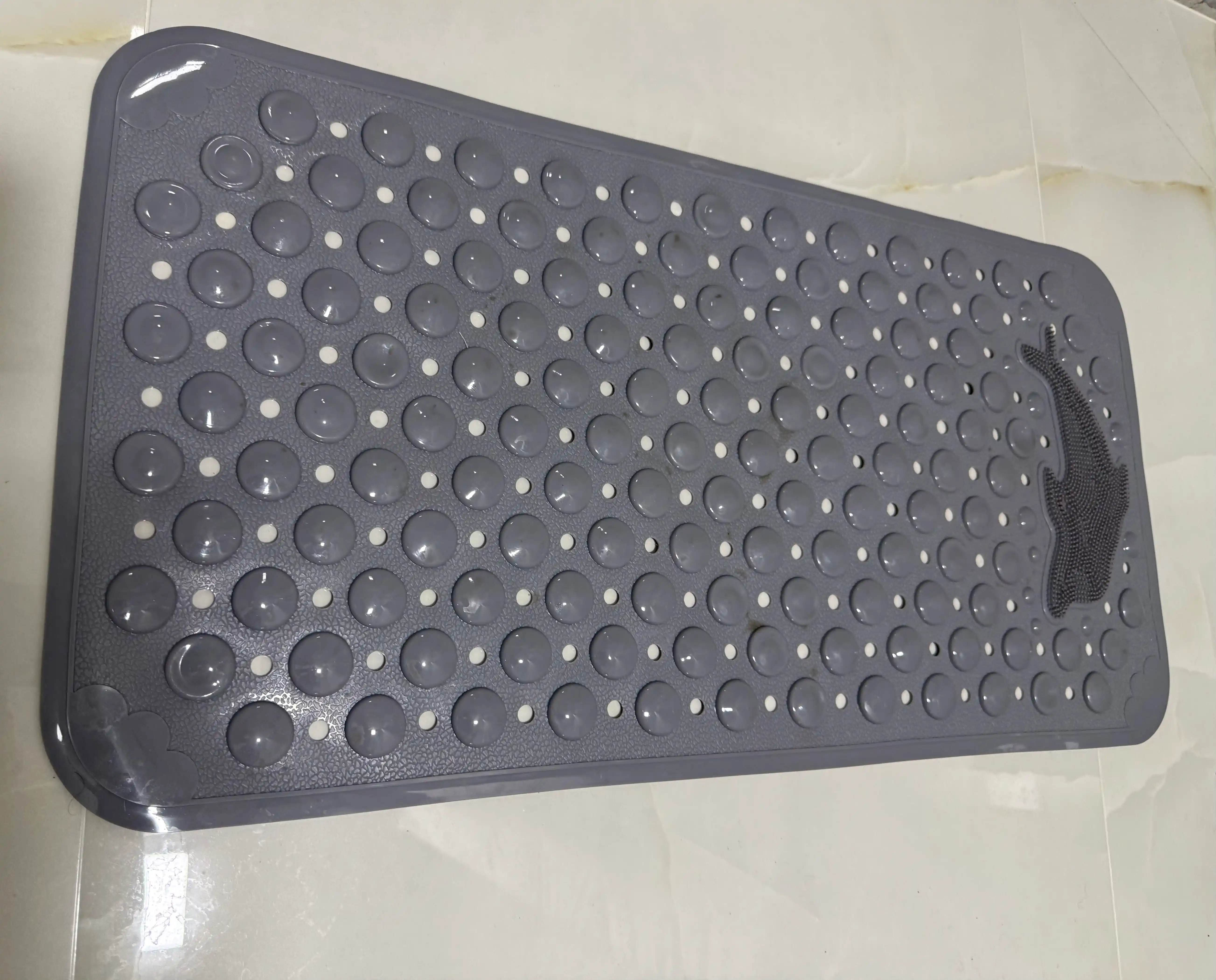 Vanna va dush uchun rezina gilamchalar, massaj effekti va so‘rg‘ich bilan, 100 x 40 sm