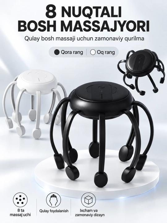 Bosh massajeri 8 nuqtali - 
