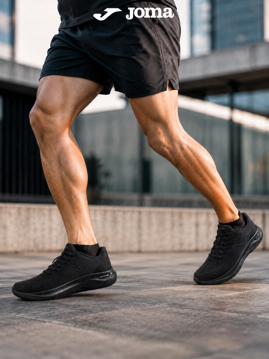 Joma Corinto Men 26 CCORS2601 erkaklar krossovkasi, qora, kundalik