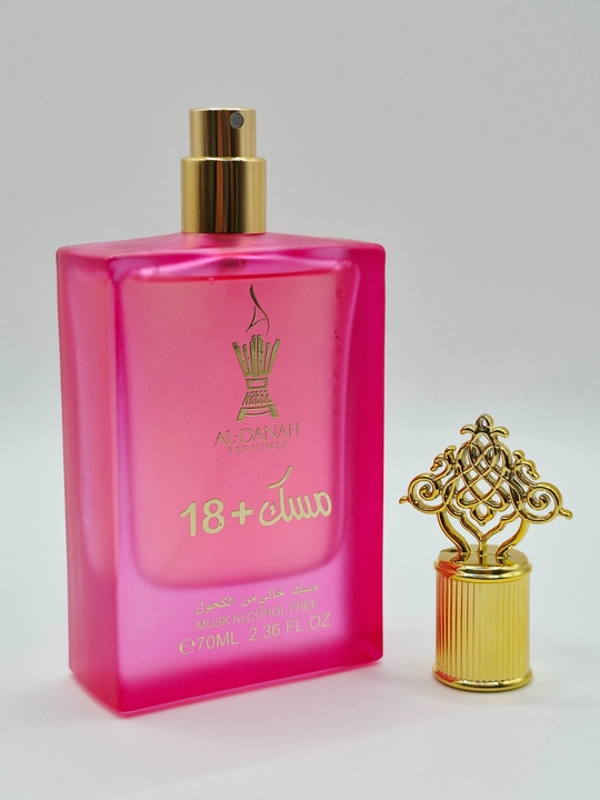 Al-Danah Musk 18+ soch va tana uchun alkogolsiz parfyum, 70 ml