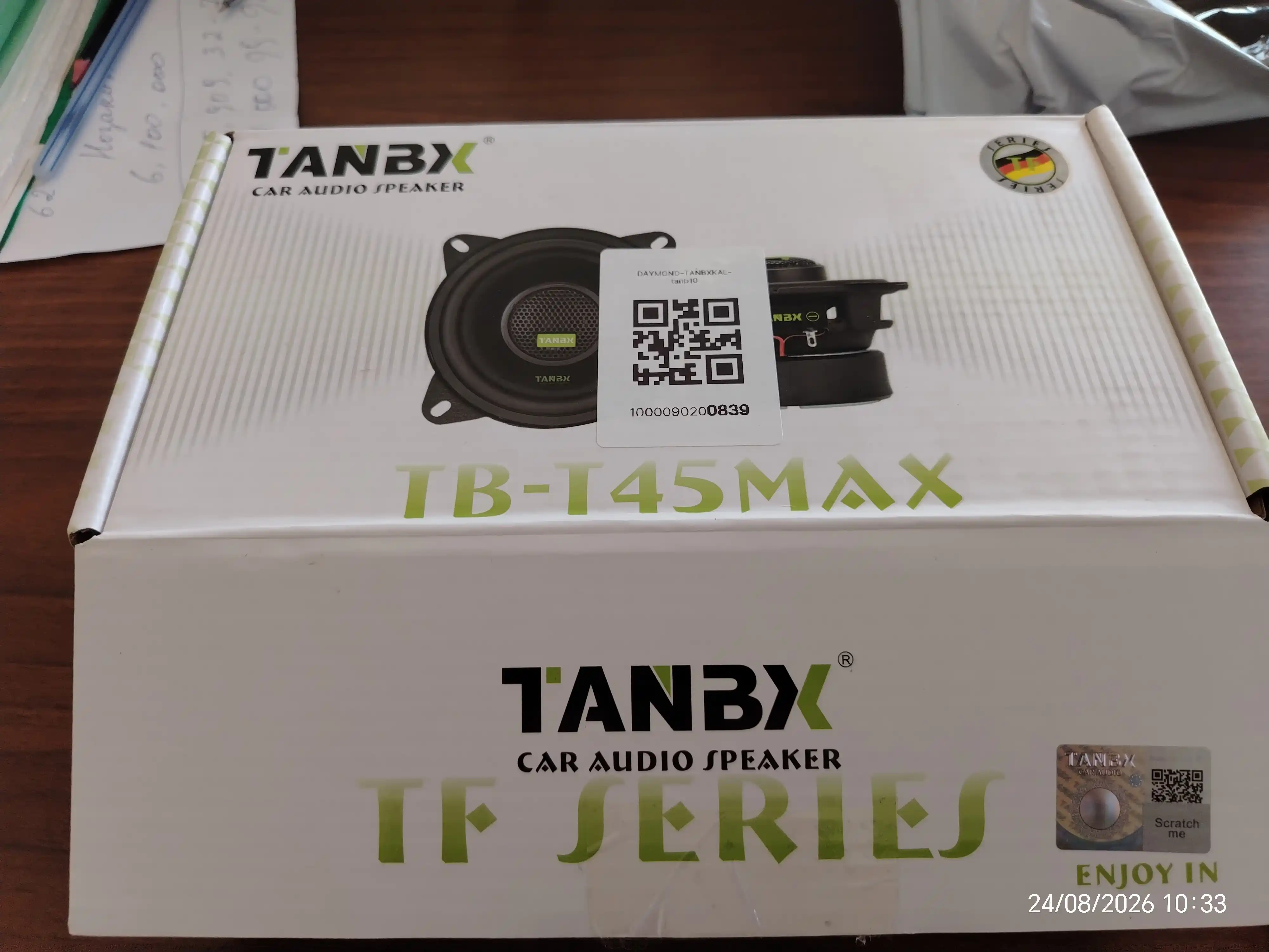 Автомобильные колонки Tanbx, акустическая система, динамики комплект из 2-х штук