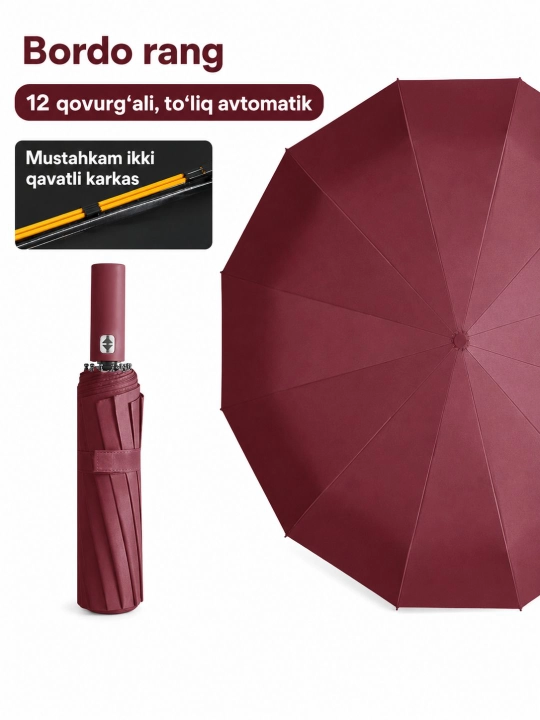 Soyabon, 24 qovurg'ali avtomatik