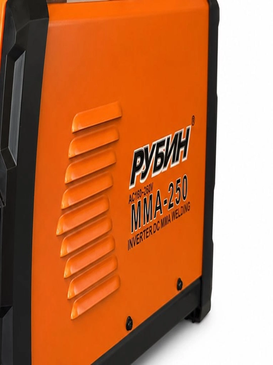 Payvandlash aparati Rubin MMA 250. Sovutish tizimi bilan jihozlangan