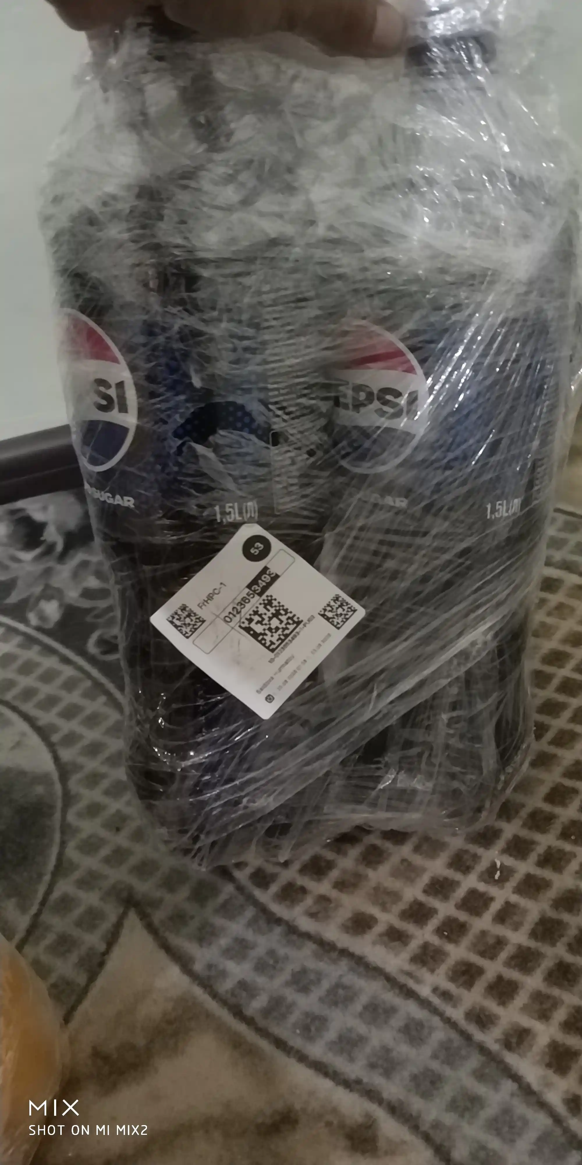 Gazlangan ichimlik Pepsi Zero, 1.5 litr
