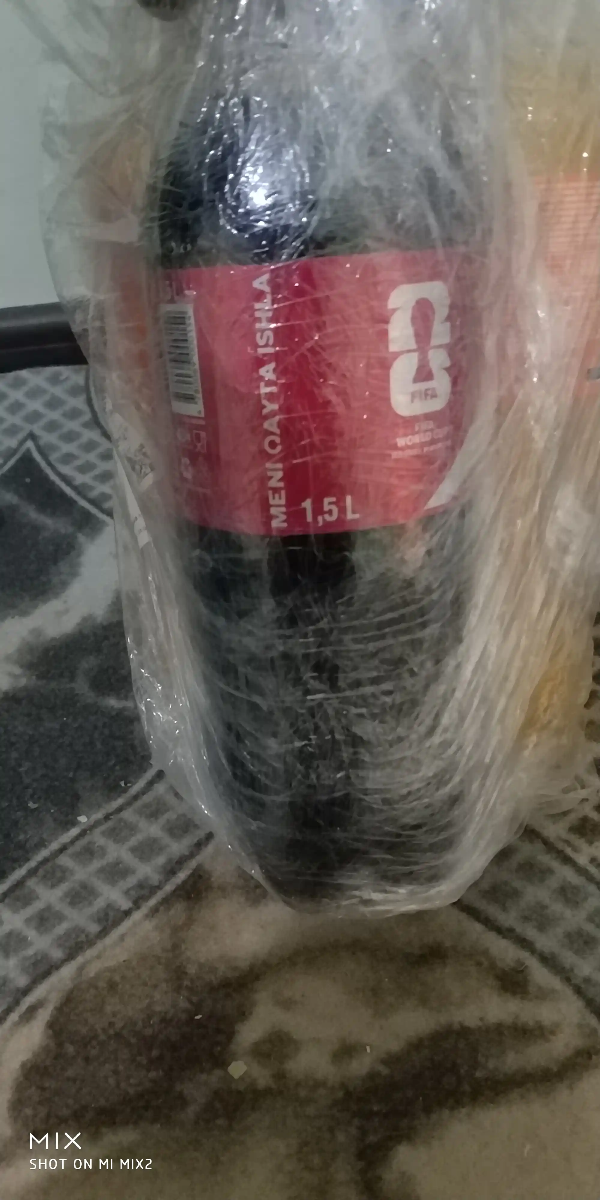 Gazlangan ichimlik Coca-Cola Classic, 1.5 litr