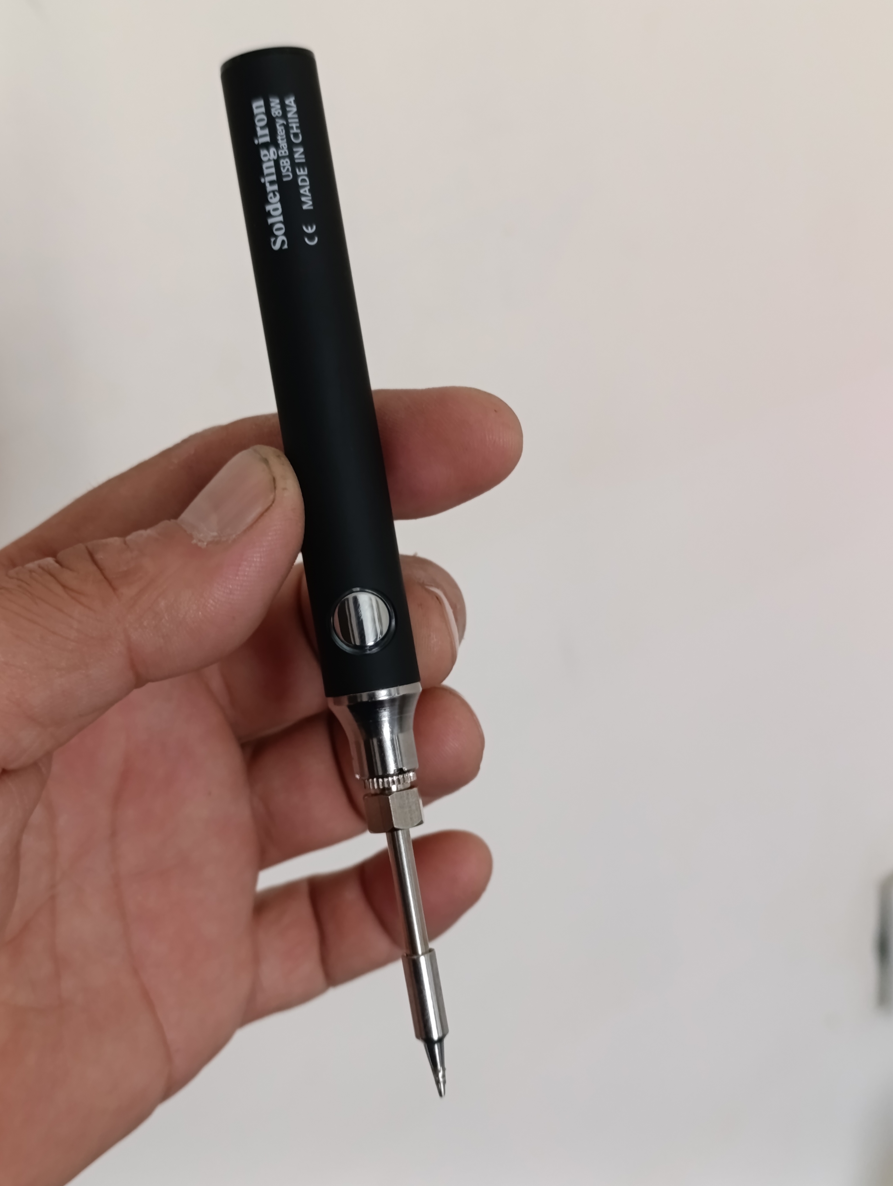 Simsiz USB Type-C payalnik, harorat nazorati, 8 W, 3 qizish rejimi, 330–450 °C