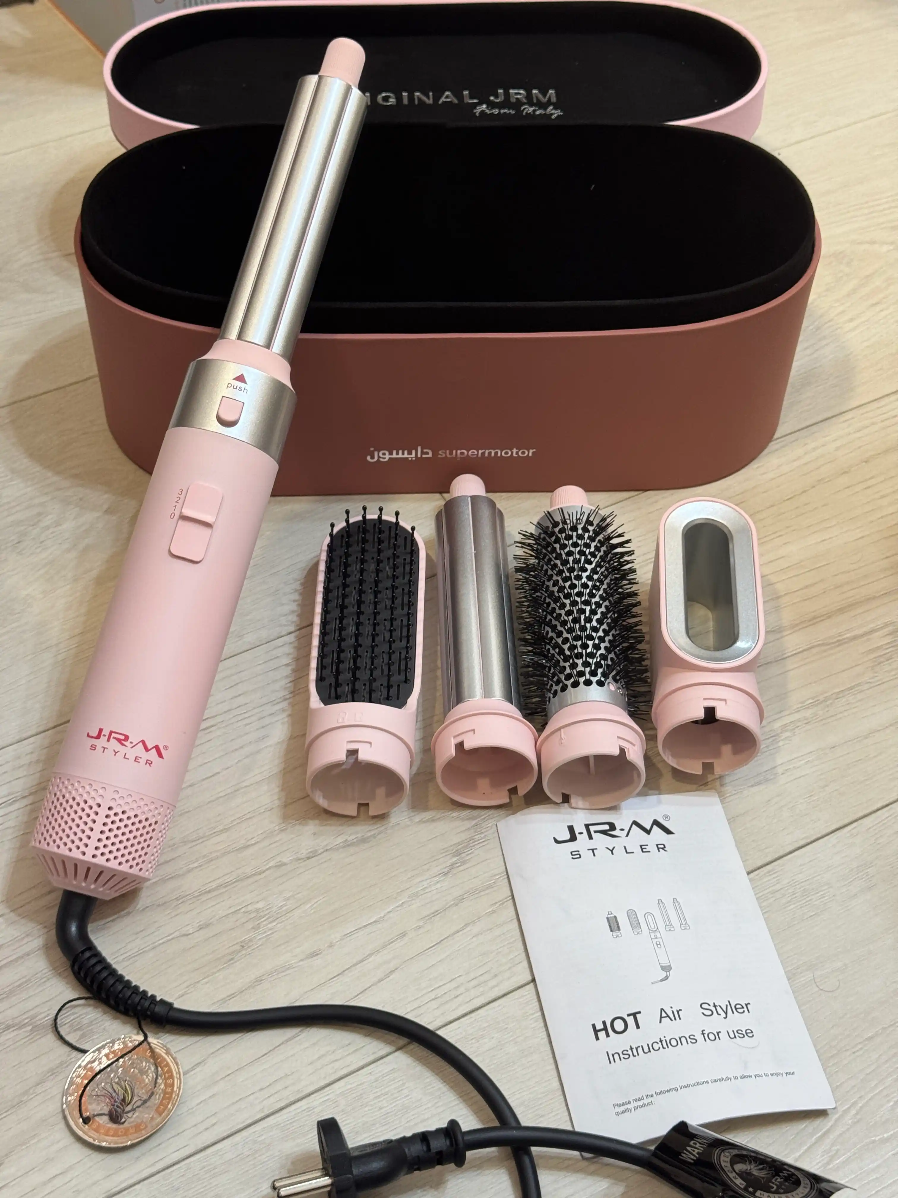 Issiq havo bilan yotqizish uchun JRM styler JR-5005