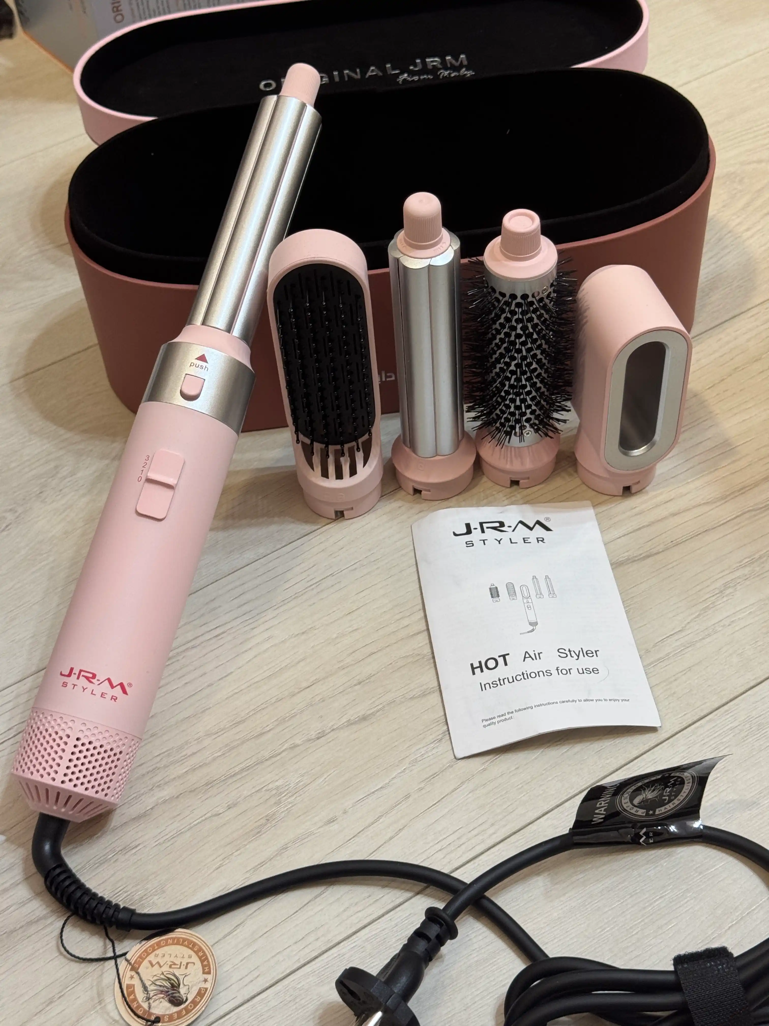 Issiq havo bilan yotqizish uchun JRM styler JR-5005
