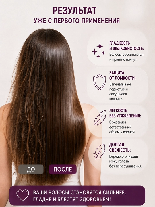 Viteks PLEX THERAPY SHOK TERAPIY soch uchun praymer shampuni, 400 ml