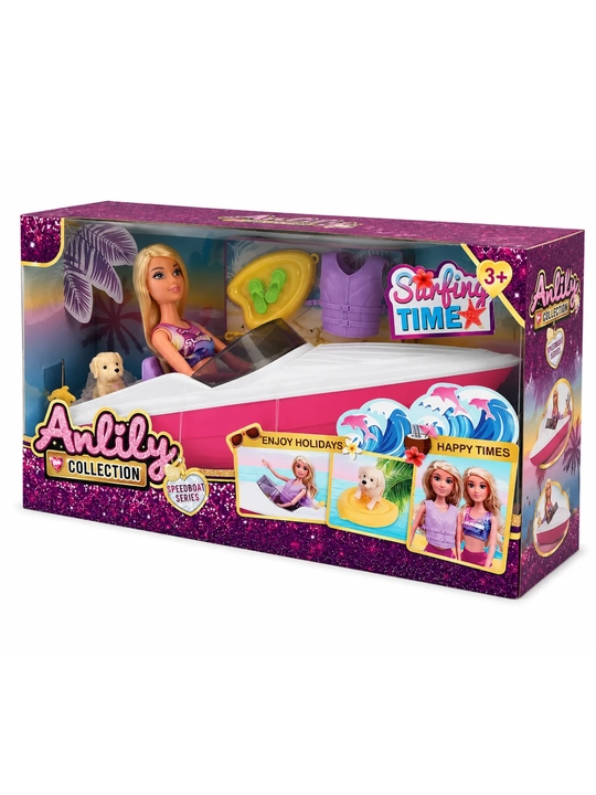 Barbi qo'g'irchoqlar to'plami, akssesuarlari bilan, +3
