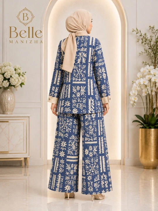 Ayollar kostyumi, ikki qismli kostyum, oversize kostyum, keng shim, poplin kiyim