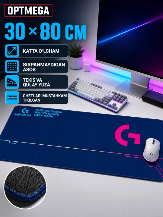 Kompyuter kovrik va sichqoncha uchun gilamcha CS GO gilamcha