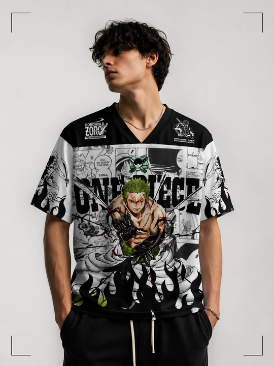 One Piece Monkey D. Luffy №53 unisex anime futbolkasi