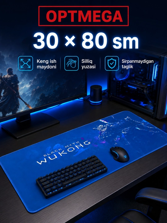 Kompyuter kovrik va sichqoncha uchun gilamcha CS GO gilamcha
