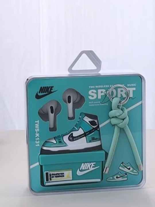 Simsiz quloqchinlar TWS-K131 Sport Music Series (Nike Air Jordan uslubida) - 