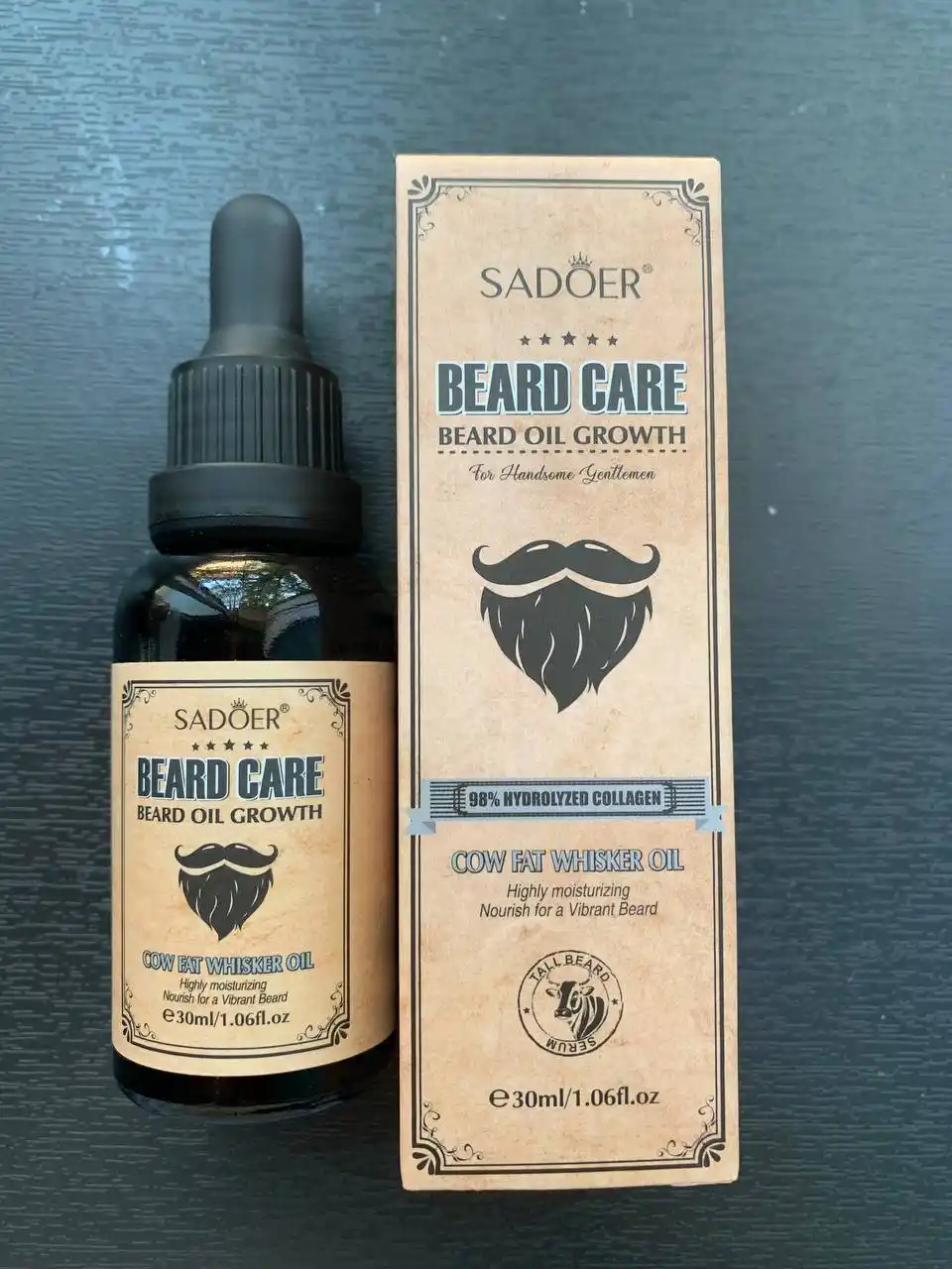 Масло для бороды SADOER Beard Care, увлажняющее и смягчающее средство для ухода за бородой