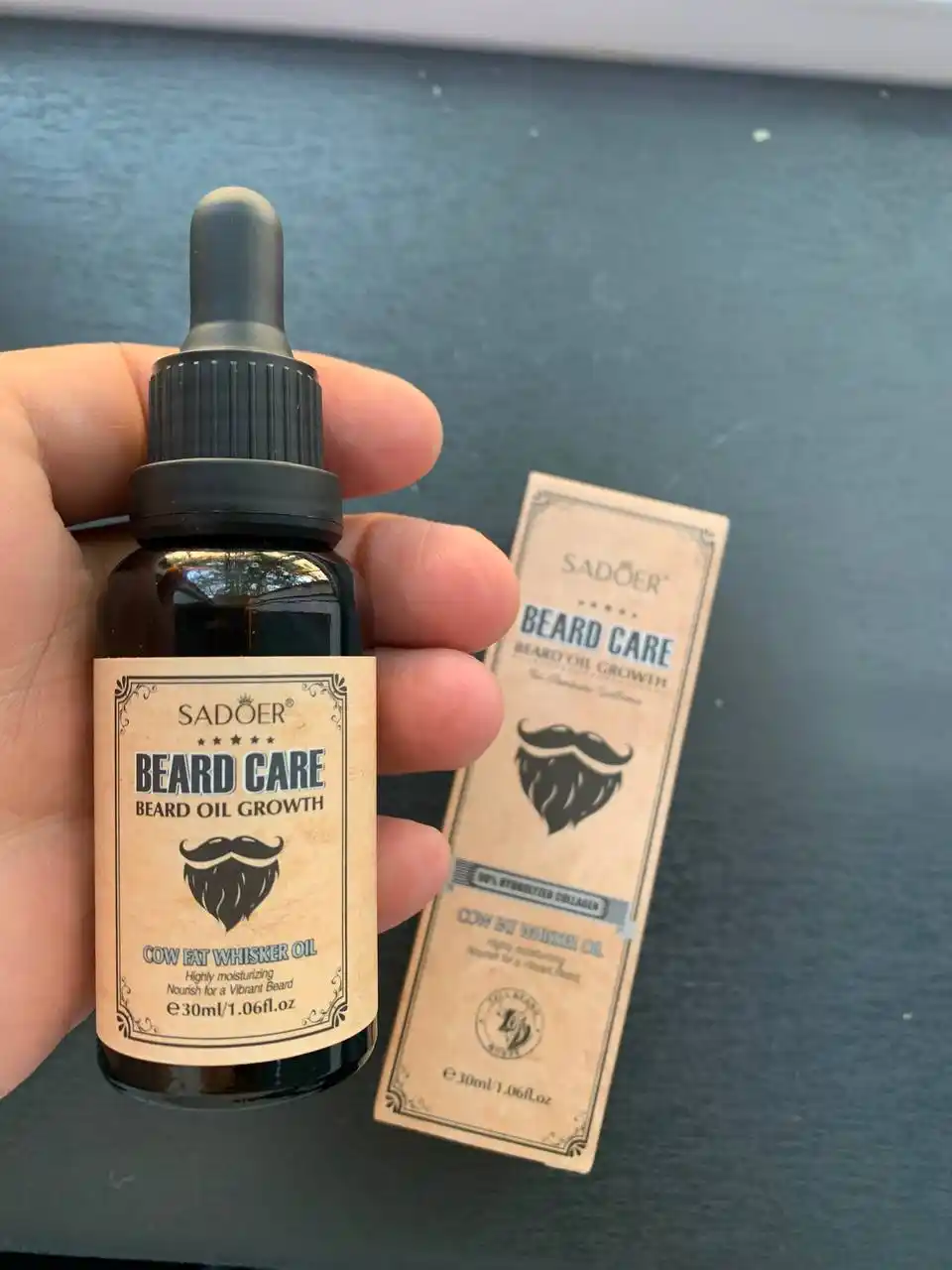 Масло для бороды SADOER Beard Care, увлажняющее и смягчающее средство для ухода за бородой