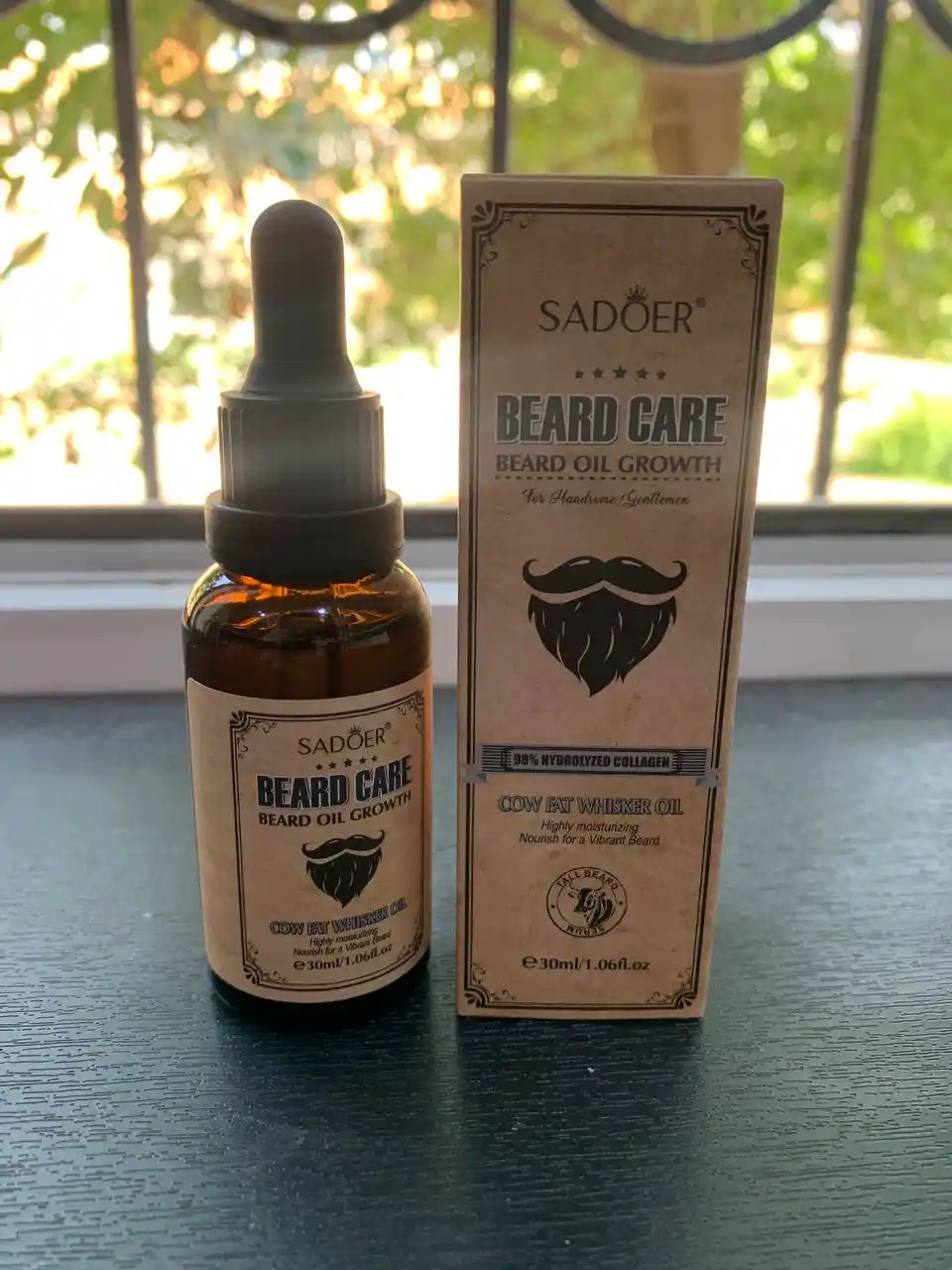 Масло для бороды SADOER Beard Care, увлажняющее и смягчающее средство для ухода за бородой