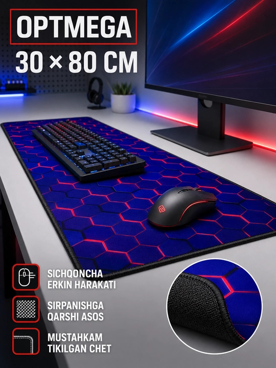 Kompyuter kovrik va sichqoncha uchun gilamcha CS GO gilamcha