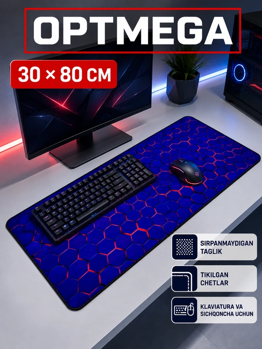 Kompyuter kovrik va sichqoncha uchun gilamcha CS GO gilamcha