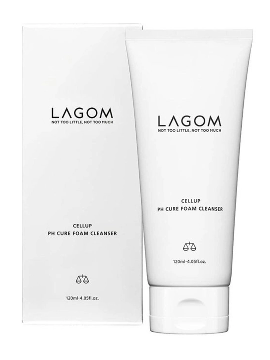 Lagom Cellup Ph Cure Foam Cleanser — namlantiruvchi, kuchsiz kislotali yuz yuvish ko‘pigi - 