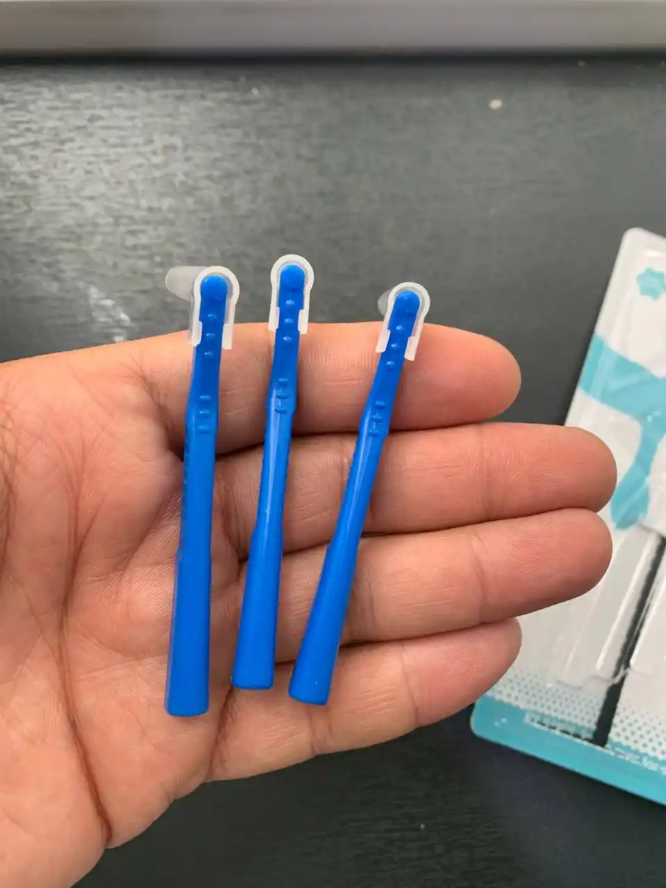 Tishlarni tozalash va breketlar uchun tishlararo yorshiklar,interdental cho‘tkalar, 5 dona