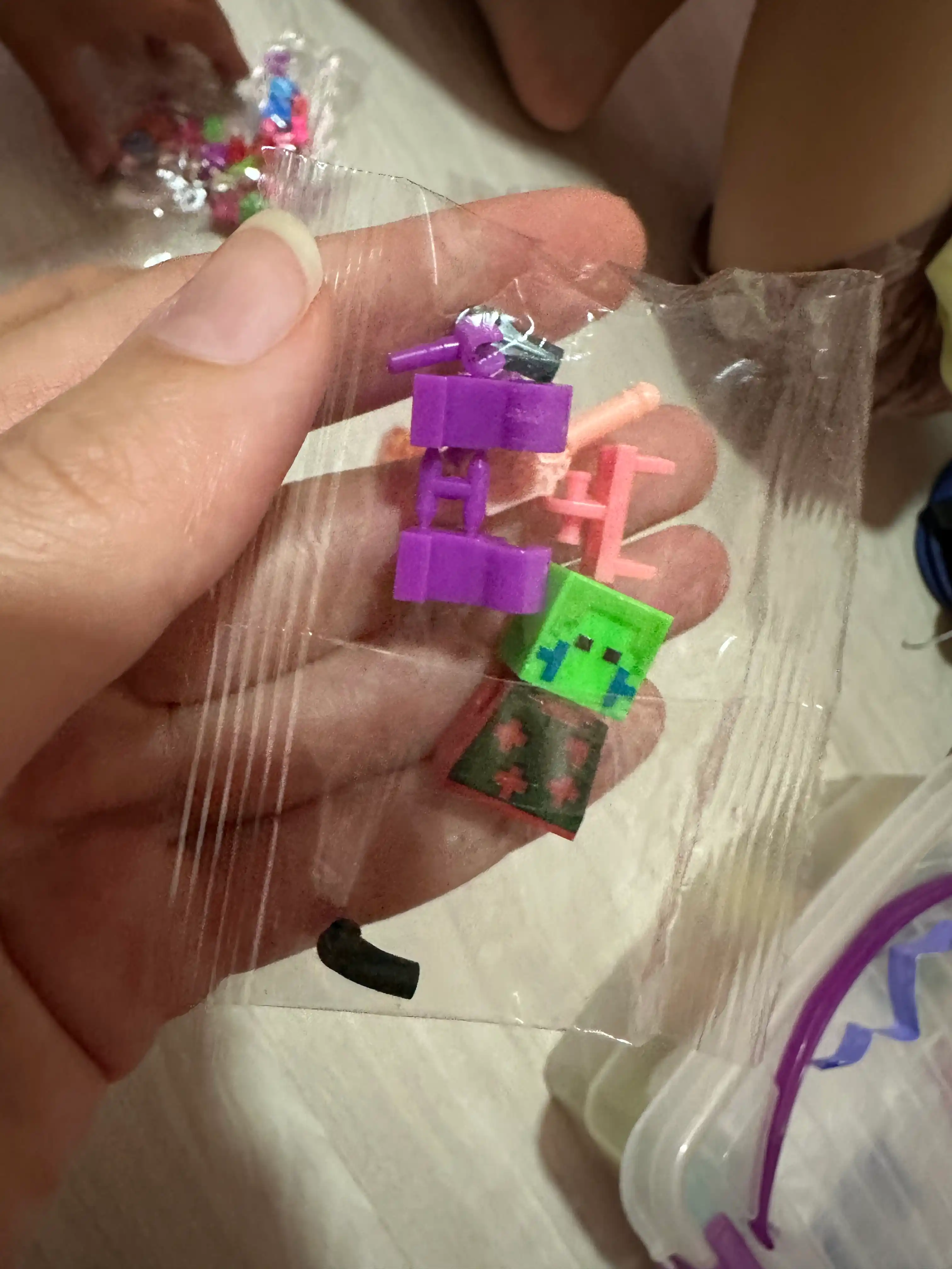 Minecraft figuralar to'plami 16 dona Maynkraft o'yinchoq lego mos aksesuar nabor